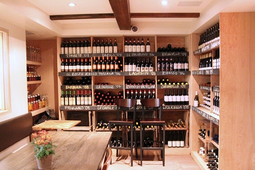 Enoteca Sociale, Private Dining Room