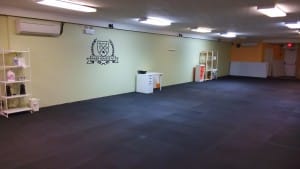 Our spacious, matted, bright and clean training hall